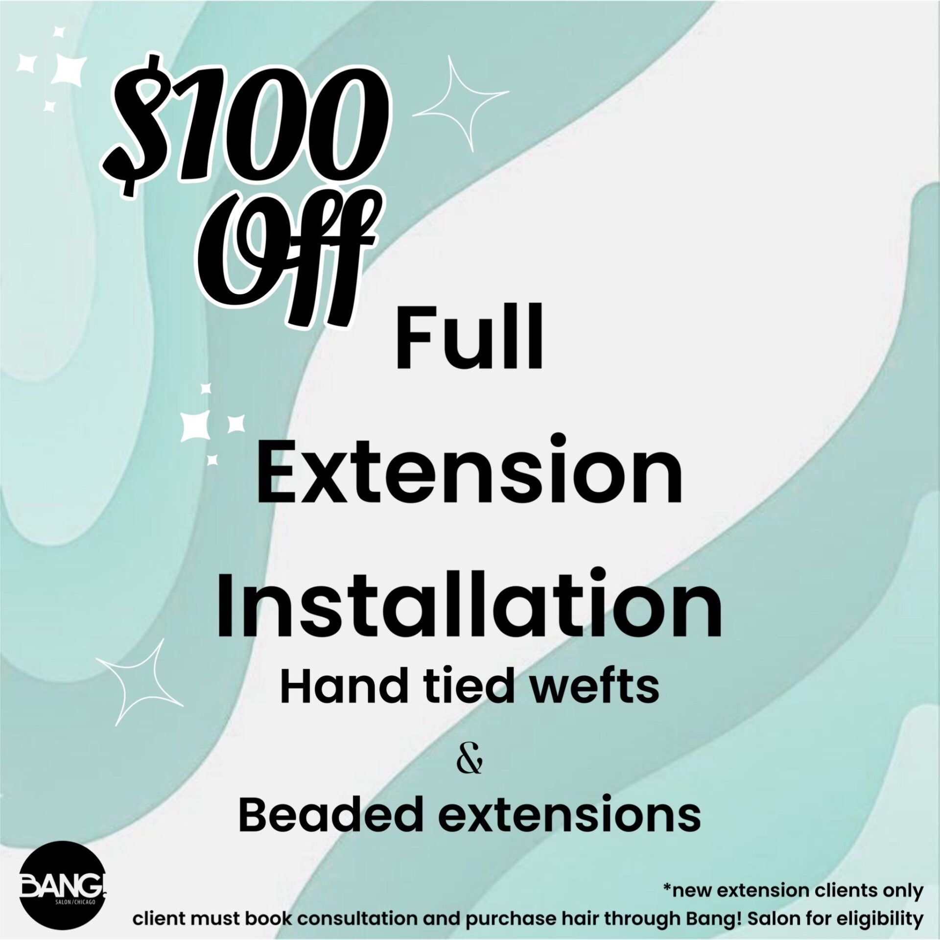 $100 off Full Extension Installation!